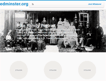 Tablet Screenshot of edminster.org